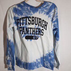 Pittsburg Panthers long sleeve tie dye shirt
